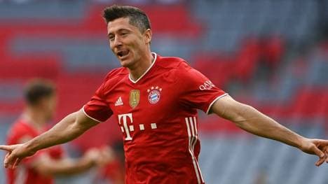 Noch ein Tor bis zum Müller-Rekord: Robert Lewandowski