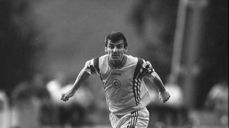 FUSSBALL: WM QUALIFIKATION 1997 R0M, Eschen, 06.09.97