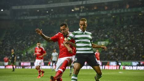 Ewerton (r.) spielte zuletzt bei Sporting Lissabon