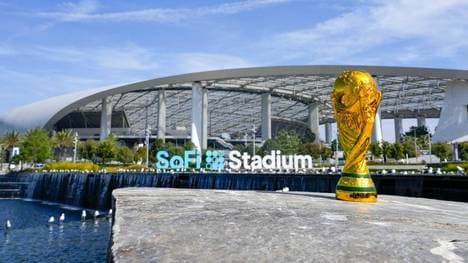 Das SoFi Stadium ist einer der Spielorte der WM 2026 - unter anderem findet hier ein Viertelfinale statt