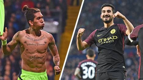 Ilkay Gündogan traf gegen West Brom zweimal, Firmino (l.) setzte den Schlusspunkt bei Liverpools Sieg