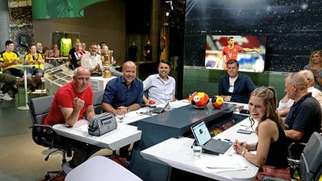 Der Fantalk wird live aus dem Deutschen Fußballmuseum ausgestrahlt