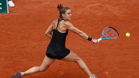 Maria Sakkari will bei den French Open ins Finale einziehen