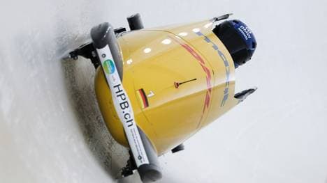 Lisa Buckwitz im Monobob