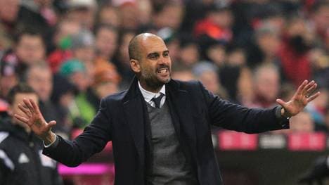 Pep Guardiola kassiert mit dem FC Bayern die zweite Saisonpleite