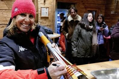 Medien: Skilegenden entzünden Olympisches Feuer