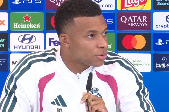 Diese Reporter-Frage nervt Mbappé sichtlich