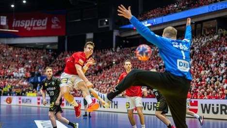David Späth stand überraschend im DHB-Tor gegen Dänemark