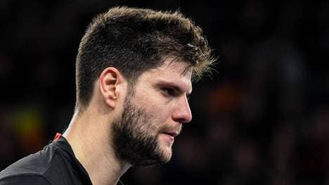 Dimitrij Ovtcharov spielte für den TTC Neu-Ulm