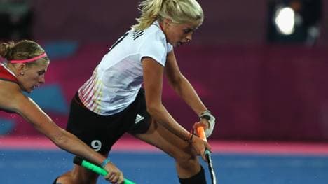 Kristina Hillmann erzielte die Führung für das deutsche Team