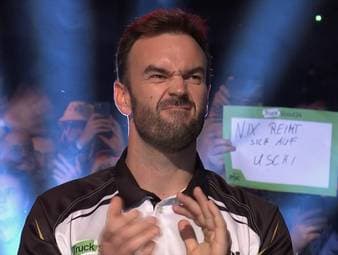 Ricardo Pietreczkos Lauf hält an. In der ersten Runde der European Darts Championship bleibt er gegen Titelverteidiger Ross Smith eiskalt. Auch weil dieser die ganze Zeit ausgepfiffen wird.