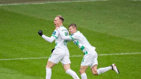 Greuther Fürth hat in dieser Saison bisher viel Grund zum Jubeln