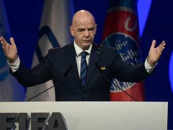 Infantino: „Ein Beispiel für Würde“
