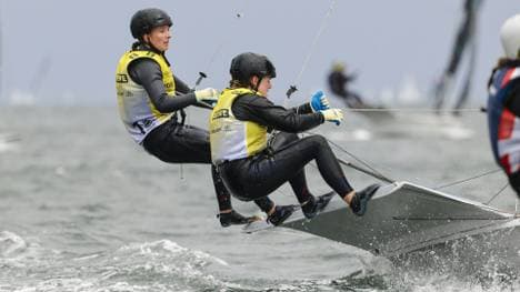 Marla Bergmann (l.) und Hanna Wille 