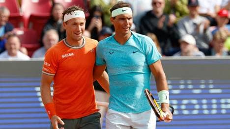 Mit Ruud wieder am Ball: Rafael Nadal
