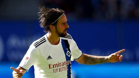 Martin Harnik muss mit dem Hamburger SV auf die Bielefelder Alm