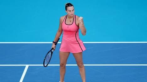 Das Maß aller Dinge im Damentennis: Aryna Sabalenka