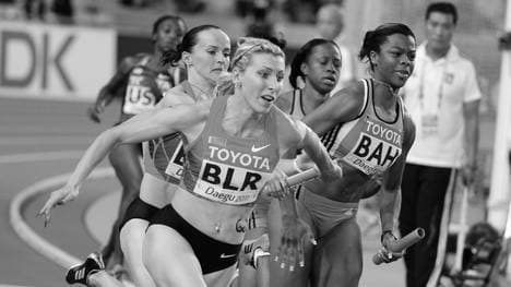 Julia Balykina (v.) hat an den Olympischen Spielen in London teilgenommen