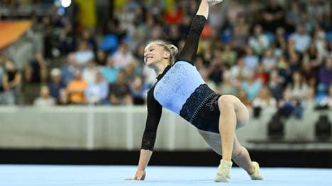 Turn-Europameisterin am Sprung: Karina Schönmaier
