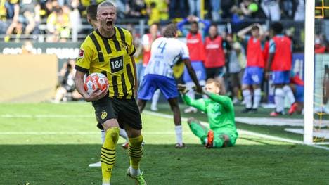 Erling Haaland erzielte für den BVB den Ausgleich zum 1:1