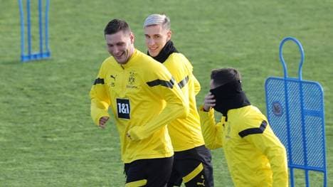 Süle und Co. sind wieder Teil des BVB-Trainings
