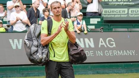 Alexander Zverev ist beim ATP-Turnier in Halle/Westfalen im Halbfinale ausgeschieden