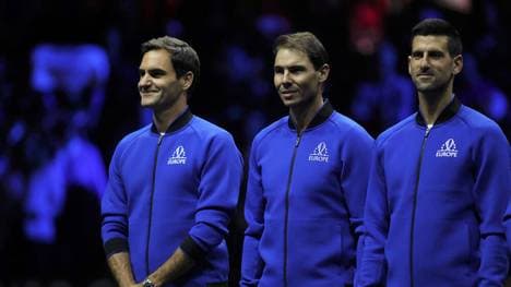 Roger Federer, Rafael Nadal und Novak Djokovic dominierten das Tennis über zwei Jahrzehnte