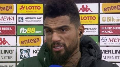 Kevin-Prince Boateng ging mit seiner Mannschaft nach der 0:4-Pleite in Mainz hart ins Gericht