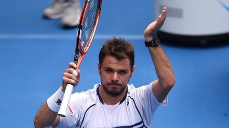 Stan Wawrinka TENNIS-Australian-OPEN