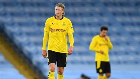 Haaland wird laut Vertrag bis 2024 beim BVB spielen
