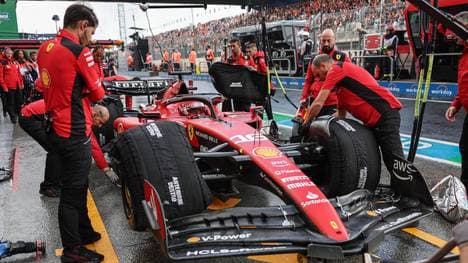 Im Ferrari-Boliden: Charles Leclerc 