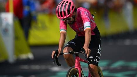 Seine kämpferische Leistung wurde belohnt: Ben Healy