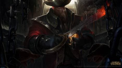 Gangplank ist einer von zwei Champions, die mit dem letzten Patch gebufft worden sind