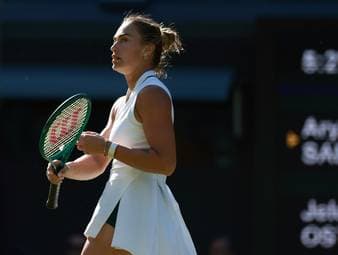 Sabalenka meistert wichtige Hürde