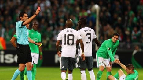 AS Saint-Etienne v Manchester United - UEFA Europa League Round of 32: Second Leg