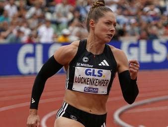 Lückenkemper gibt Start bekannt