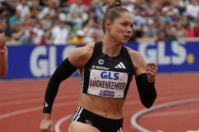 Lückenkemper gibt Start bekannt