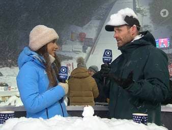 Kuriose Szenen um Hannawald und Wagner