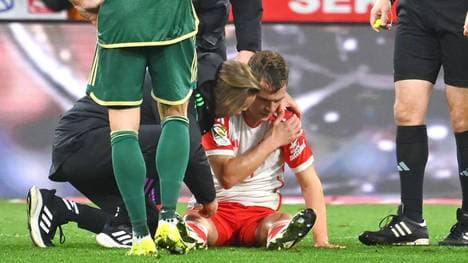 Joshua Kimmich verletzte sich gegen Union Berlin an der Schulter