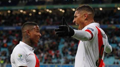Paolo Guerrero trifft für Peru gegen Chile im Halbfinale der Copa America