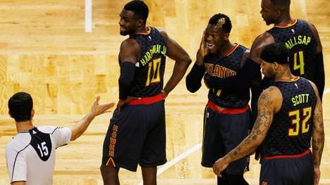 Dennis Schröder kassierte von Isaiah Thomas einen Schlag