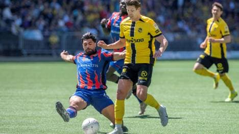 Cedric Itten im Berner Trikot