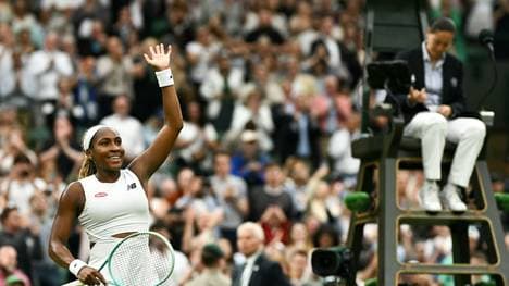 Coco Gauff spielt stark auf
