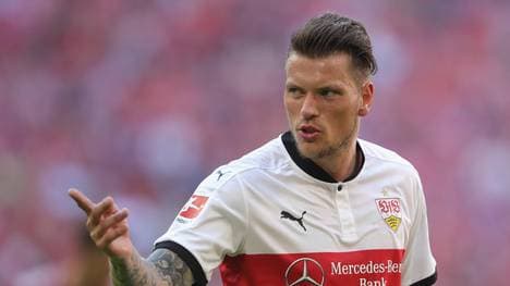 Daniel Ginczek spielt seit 2014 für den VfB Stuttgart