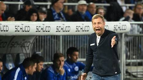 Trainer Frank Kramer will am Samstag die Wende schaffen