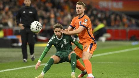 De Ligt (r.) fällt für die WM aus