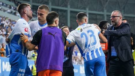 Am Donnerstagabend kam es in der Conference League zu einer Auseinandersetzung