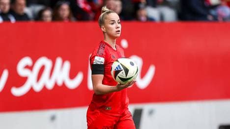 Giulia Gwinn läuft für den FC Bayern auf