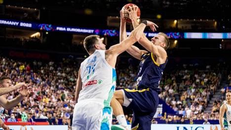 Luka Doncic und Slowenien kassierten die erste Pleite