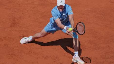 Yannick Hanfmann in Aktion in Kitzbühel